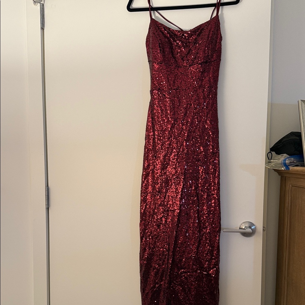 Windsor Glittering Red Sequin Dress